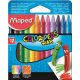 MAPED "Color'Peps Wax" zsírkréta, 12 szín