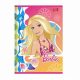 Barbie 1. osztályos vonalas füzet (vegyes minta), A5/14-32 - Unipap