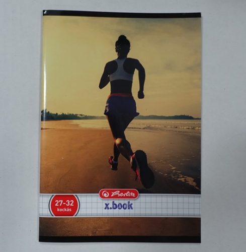 Herlitz Sport kockás füzet, Futó, A5/27-32  (1 db)