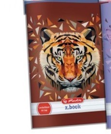 Herlitz Leckefüzet,  Wild Animals - Tigris, A5, 44 lapos 