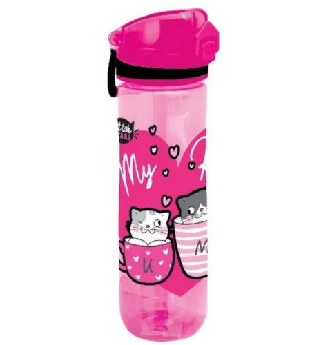 Lizzy Card kulacs, Kittok Heart Kitty/Cicás (600 ml) 