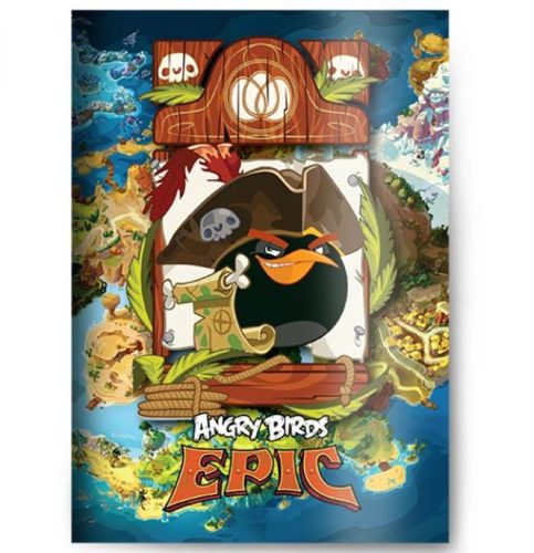 Angry Birds Kalóz 1. osztályos vonalas füzet (A5/14-32)